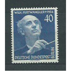 Alemania Berlin Correo 1955 Yvert 113 * Mh Música