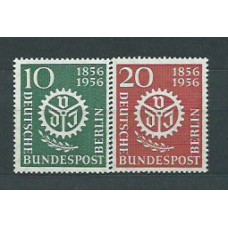 Alemania Berlin Correo 1956 Yvert 123/4 ** Mnh
