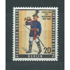 Alemania Berlin Correo 1957 Yvert 156 ** Mnh Dia del Sello