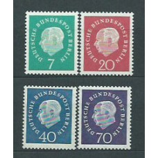 Alemania Berlin Correo 1959 Yvert 162A/6 * Mh Personajes