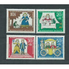 Alemania Berlin Correo 1966 Yvert 262/5 ** Mnh Cuentos