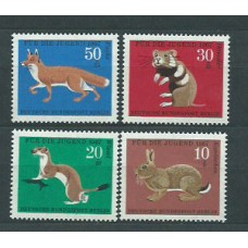 Alemania Berlin Correo 1967 Yvert 267/70 ** Mnh Fauna