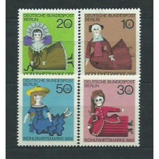 Alemania Berlin Correo 1968 Yvert 297/300 ** Mnh Muñecas