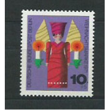 Alemania Berlin Correo 1971 Yvert 382 ** Mnh Navidad