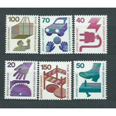 Alemania Berlin Correo 1972 Yvert 394/8 ** Mnh