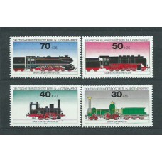 Alemania Berlin Correo 1975 Yvert 452/5 ** Mnh Trenes