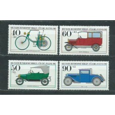 Alemania Berlin Correo 1982 Yvert 621/4 ** Mnh Coches