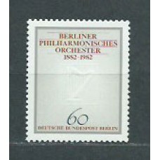 Alemania Berlin Correo 1982 Yvert 627 ** Mnh Música