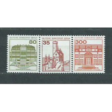 Alemania Berlin Correo 1982 Yvert 632/4 ** Mnh Castillos