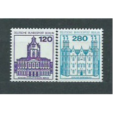 Alemania Berlin Correo 1982 Yvert 637/8 ** Mnh Castillos