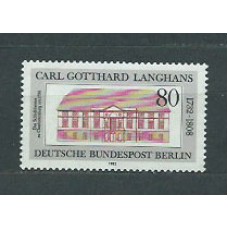 Alemania Berlin Correo 1982 Yvert 645 ** Mnh