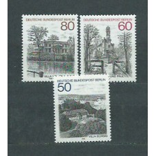 Alemania Berlin Correo 1982 Yvert 646/8 ** Mnh Monumentos