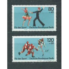 Alemania Berlin Correo 1983 Yvert 659/60 ** Mnh Deportes