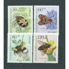 Alemania Berlin Correo 1984 Yvert 673/6 ** Mnh Insectos