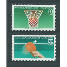 Alemania Berlin Correo 1985 Yvert 691/2 ** Mnh Deportes