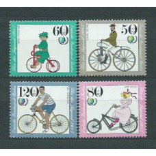 Alemania Berlin Correo 1985 Yvert 695/8 ** Mnh Bicicletas
