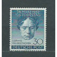 Alemania Berlin Correo 1952 Yvert 73 ** Mnh Personaje Música