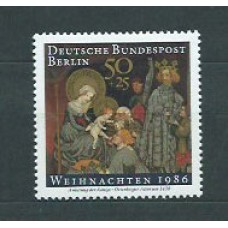 Alemania Berlin Correo 1986 Yvert 730 ** Mnh Navidad