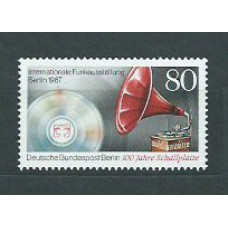 Alemania Berlin Correo 1987 Yvert 748 ** Mnh Música