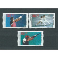 Alemania Berlin Correo 1988 Yvert 762/4 ** Mnh Deportes