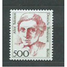 Alemania Berlin Correo 1989 Yvert 791 ** Mnh Personaje