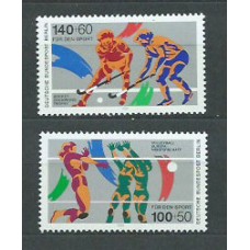 Alemania Berlin Correo 1989 Yvert 797/8 ** Mnh Deportes