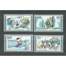 Alemania Berlin Correo 1990 Yvert 829/32 ** Mnh