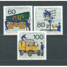 Alemania Berlin Correo 1990 Yvert 837/9 ** Mnh