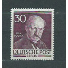 Alemania Berlin Correo 1952 Yvert 85 ** Mnh Personaje