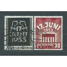 Alemania Berlin Correo 1953 Yvert 96/7 usado