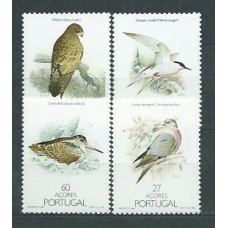 Azores - Correo Yvert 381/4 ** Mnh  Aves