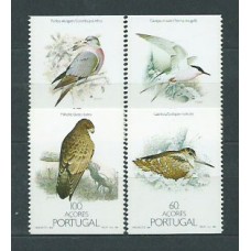 Azores - Correo Yvert 381/4a ** Mnh  Aves