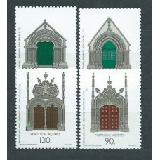 Azores - Correo Yvert 428/31 ** Mnh Arquitectura