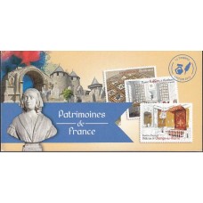 Francia - Autoadhesivos 2013 Yvert 865/76 ** Mnh  Patrimonioo de Francia