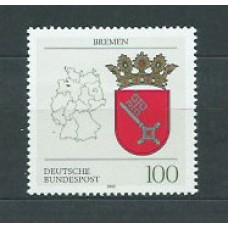 Alemania Federal Correo 1992 Yvert 1457 ** Mnh Escudo