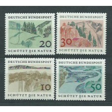 Alemania Federal Correo 1969 Yvert 454/7 ** Mnh