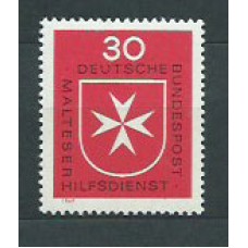 Alemania Federal Correo 1969 Yvert 460 ** Mnh Orden de Malta