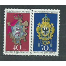 Alemania Federal Correo 1973 Yvert 614/5 ** Mnh