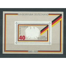Alemania Federal Hojas 1974 Yvert 9 ** Mnh