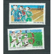 Alemania Federal Correo 1982 Yvert 959/60 ** Mnh Deportes