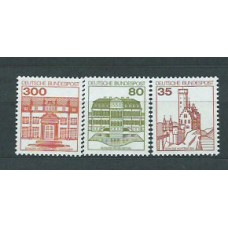 Alemania Federal Correo 1982 Yvert 969/71 ** Mnh Castillos