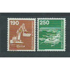 Alemania Federal Correo 1982 Yvert 972/3 ** Mnh Industria