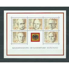 Alemania Federal Correo 1982 Yvert 988/92 ** Mnh Personajes
