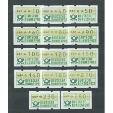 Alemania Federal Automaticos Yvert 1(10 a 280) ** Mnh