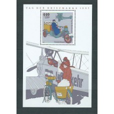 Alemania Federal Hojas 1997 Yvert 40 ** Mnh Avión