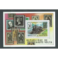 Alto Volta Hojas Yvert 14 ** Mnh  Trenes