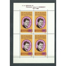 Alto Volta Hojas Yvert 2 ** Mnh   Kennedy