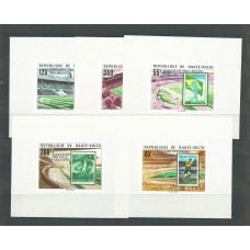 Alto Volta Hojas Yvert 470/4 ** Mnh  Deportes fútbol