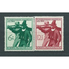 Alemania Imperio Correo 1944 Yvert 817/8 * Mh