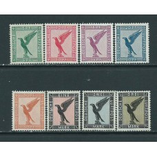 Alemania Imperio Aereo Yvert 27/34 ** Mnh